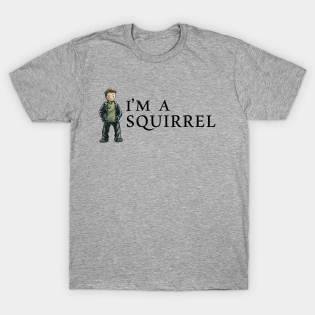 Squirrel T-Shirt by AmberStone